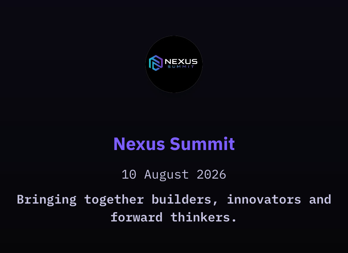 A branded corporate event page for a tech conference, powered by ShareWithGuests